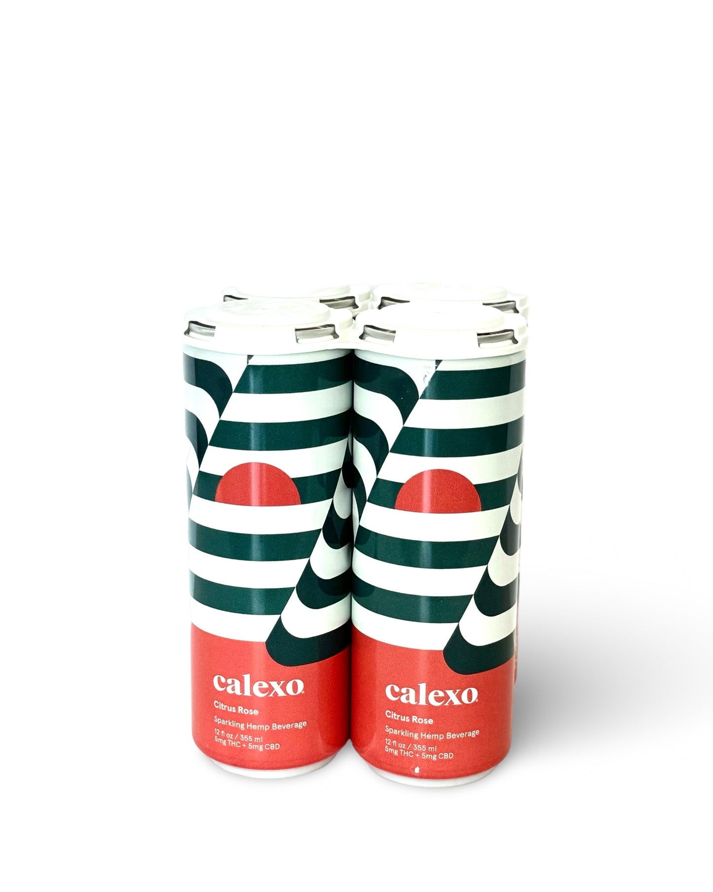 Calexo D9 THC + CBD Seltzer | Citrus Rose (4-pk) image 0