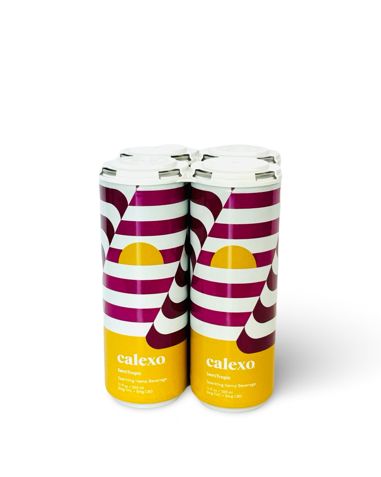 Calexo D9 THC + CBD Seltzer | Semi Tropic (4-pk) image 0
