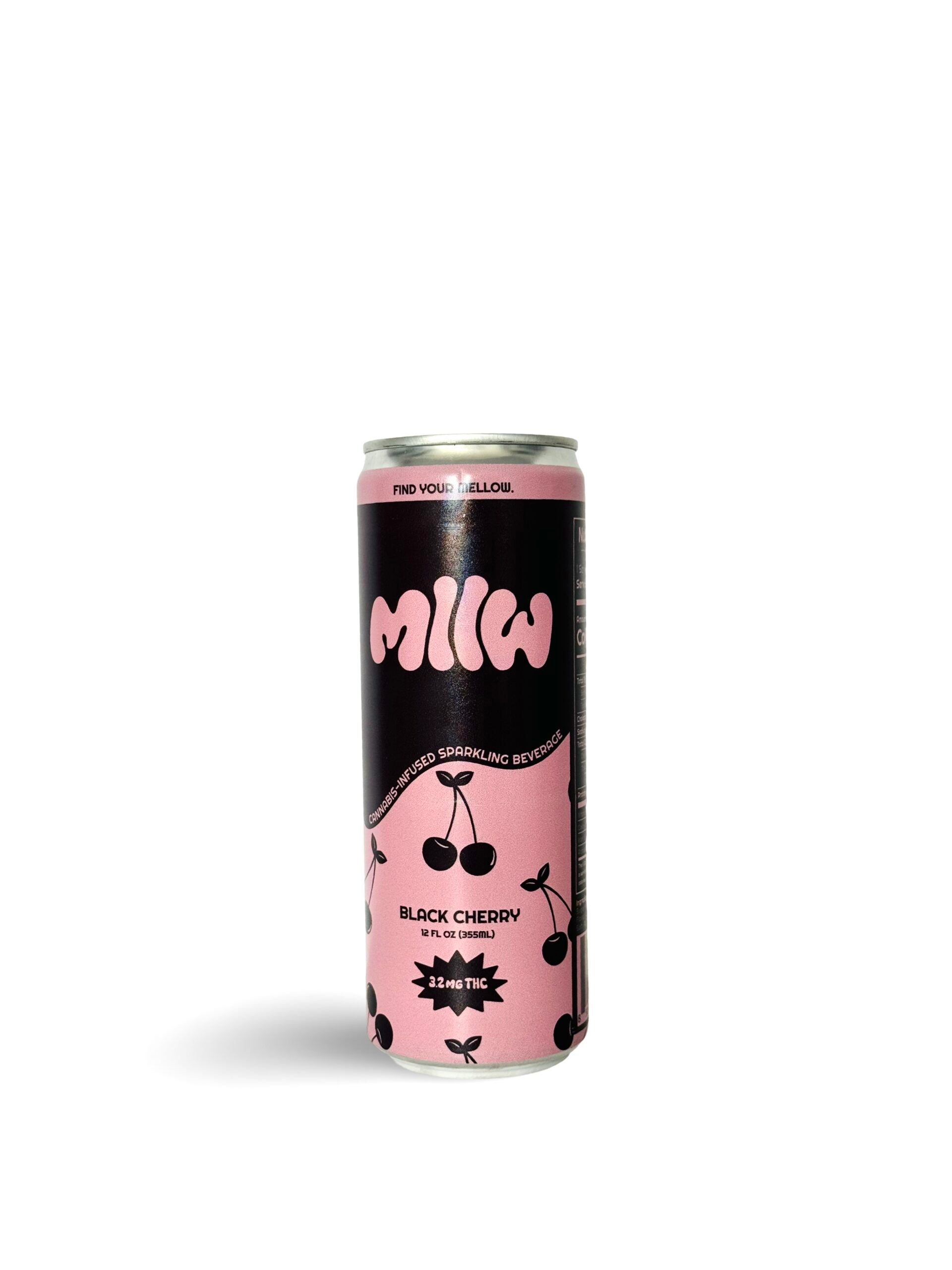 MLLW D9 THC Seltzer | Black Cherry (3.2mg) image 0