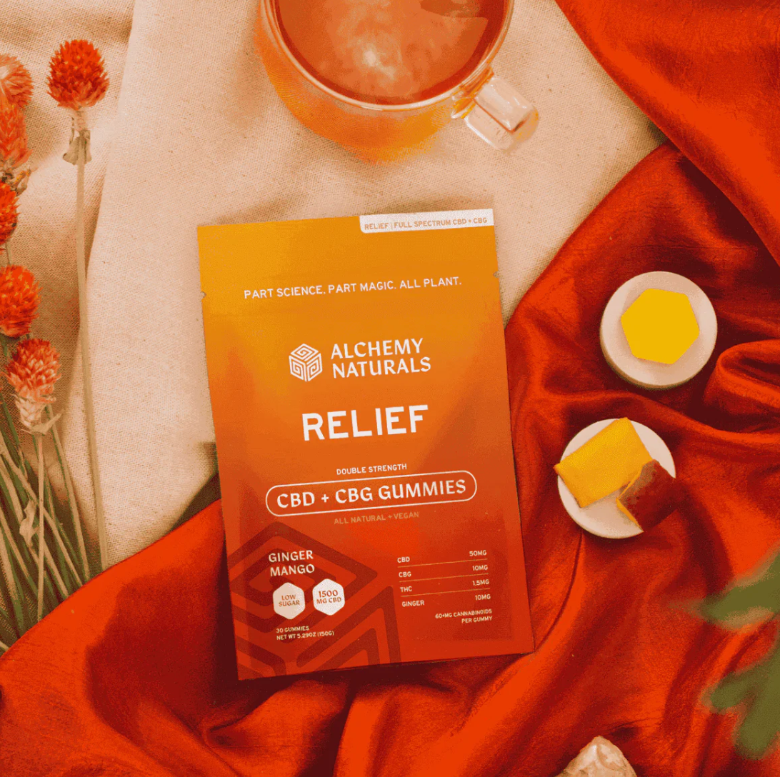 Alchemy Naturals CBD 软糖 | 缓解 (1500 毫克)