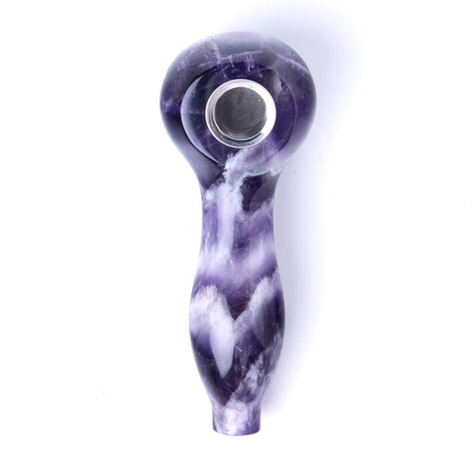 Astral Project Gemstone Spoon Pipe | Amethyst
