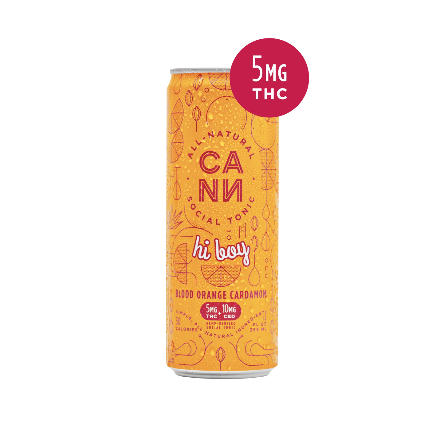 CANN Hi Boy 大麻浸润社交滋补品 | 血橙豆蔻