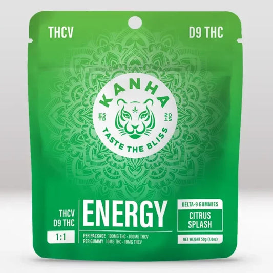 Kanha FX Energy Citrus Splash THC Gummies