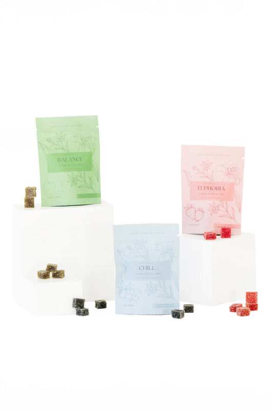 Kota Botanics™ Sativa D9 THC 软糖 | 欣快感 (50 毫克)