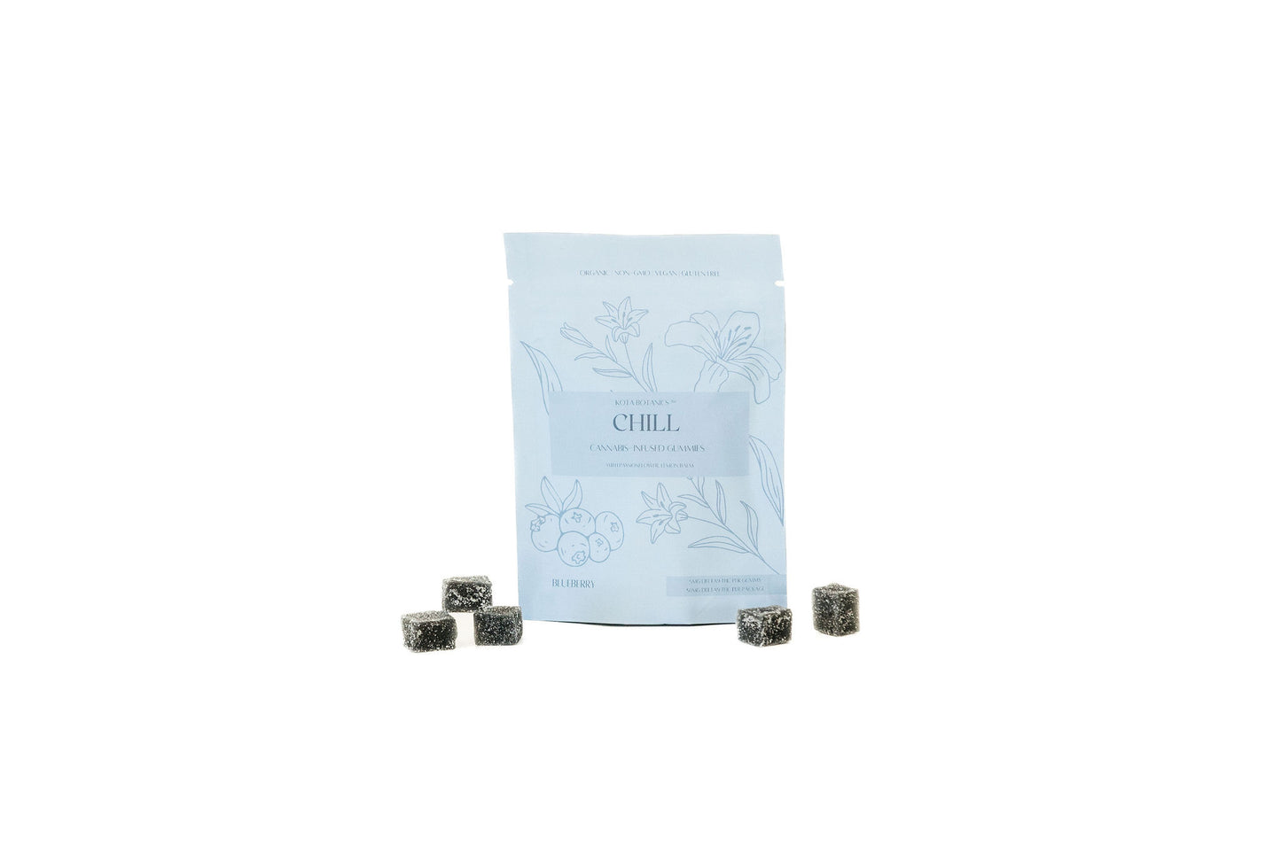 Chill Indica Delta 9 THC Gummies (50mg)