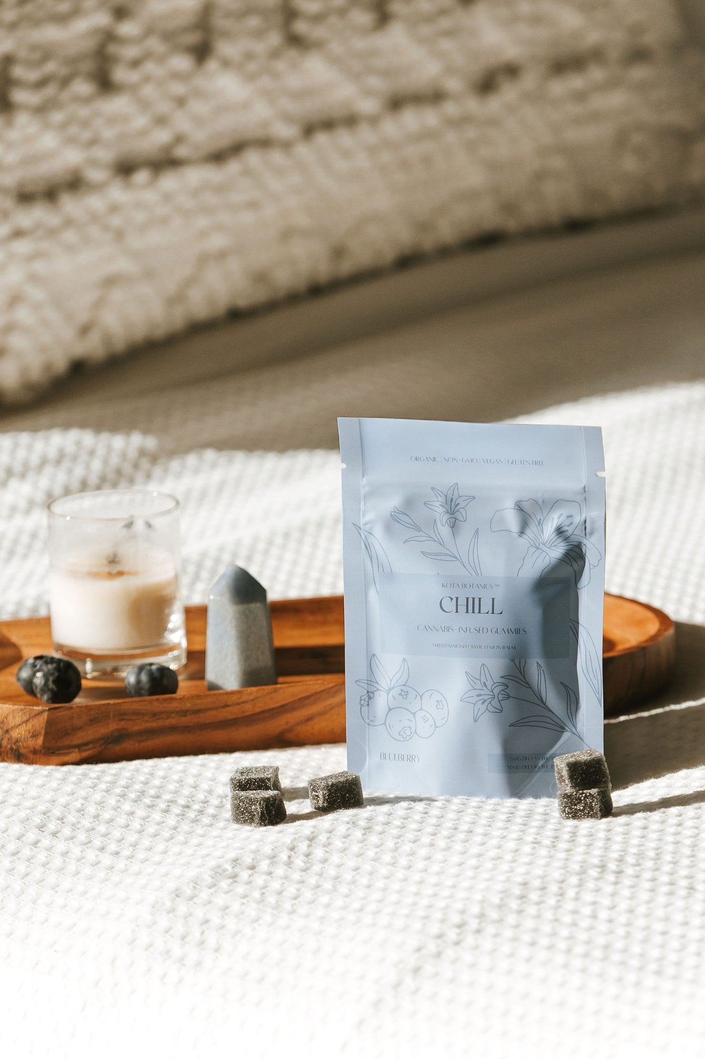 Chill Indica Delta 9 THC Gummies (50mg)