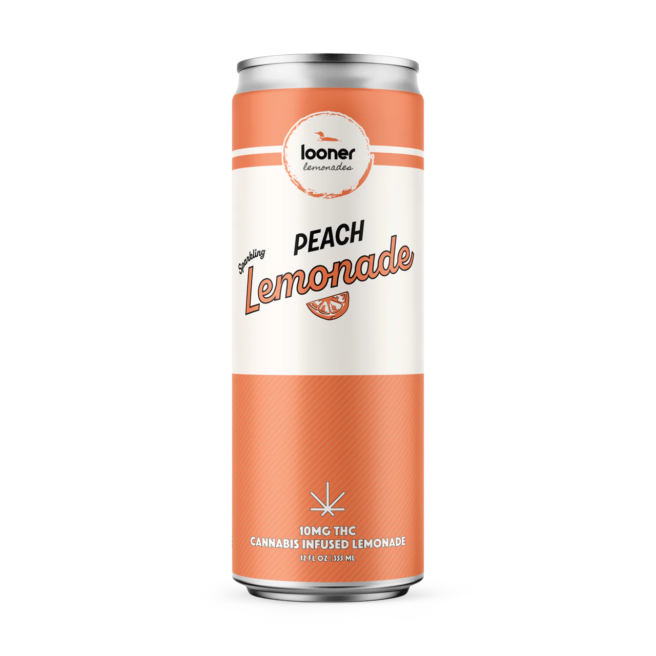 Looner D9 10mg THC Peach Lemonade
