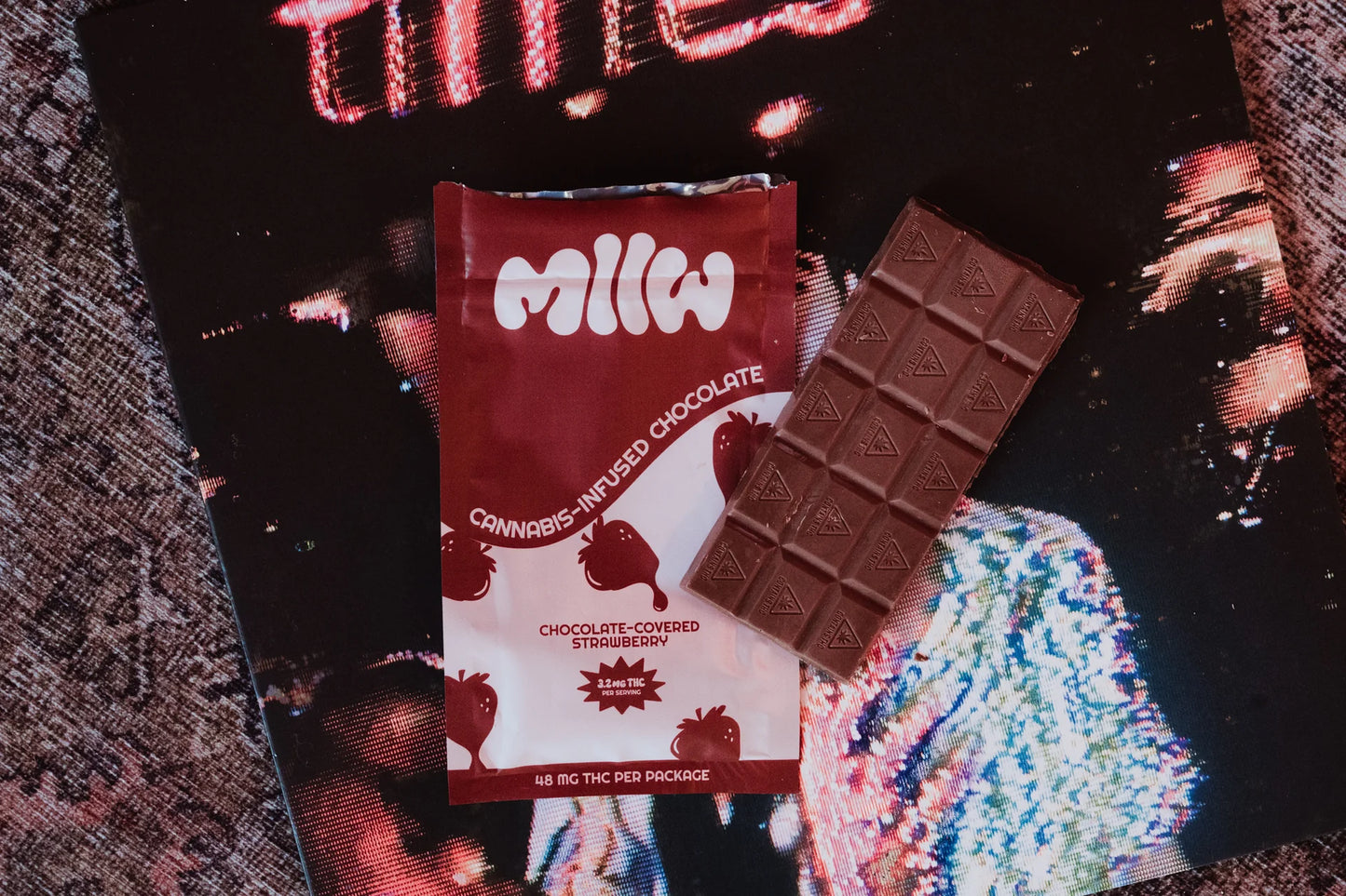 MLLW D9 THC 巧克力棒 | 酸橙派 (48 毫克)