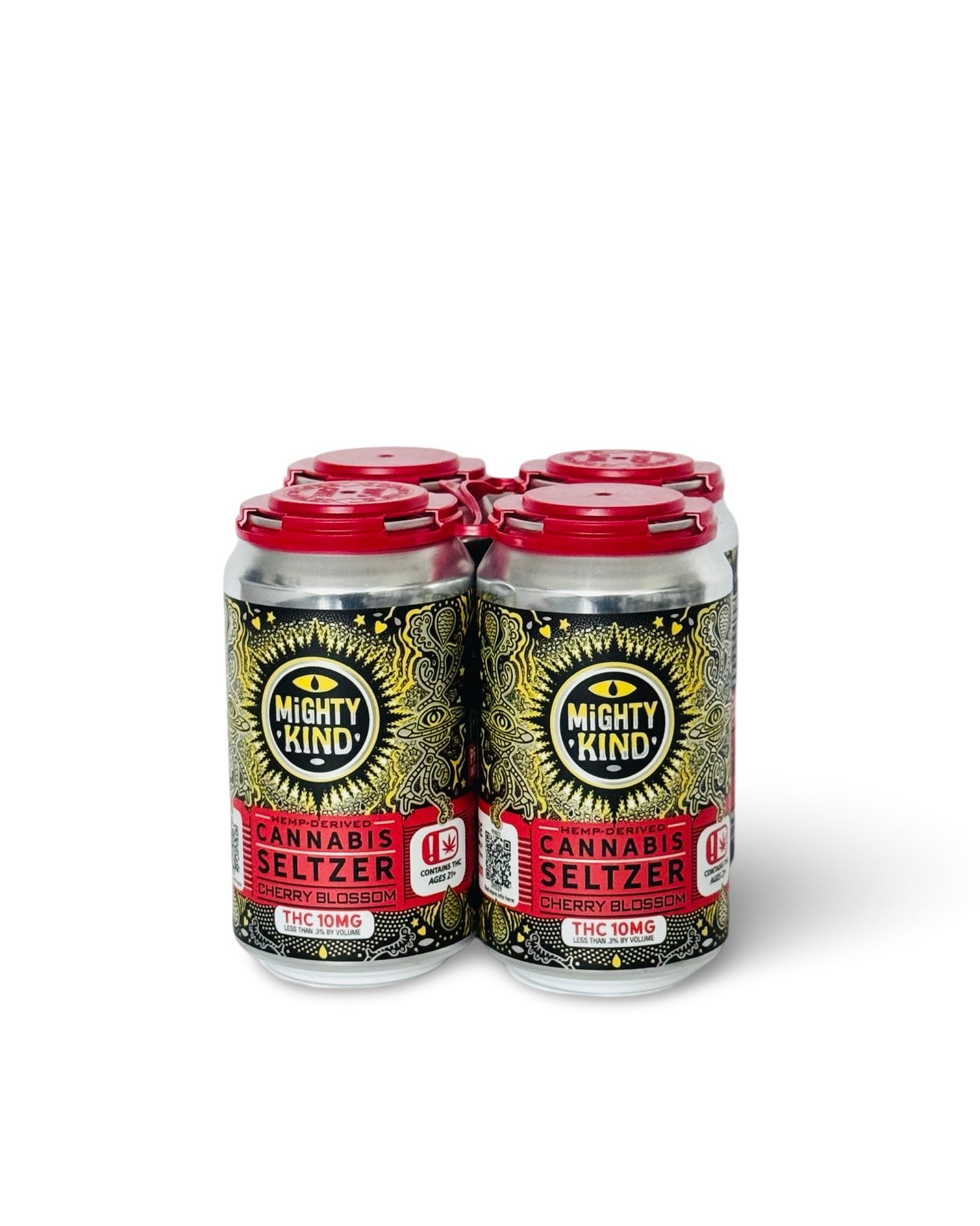 Mighty Kind 10mg D9 THC Seltzer | Cherry Blossom