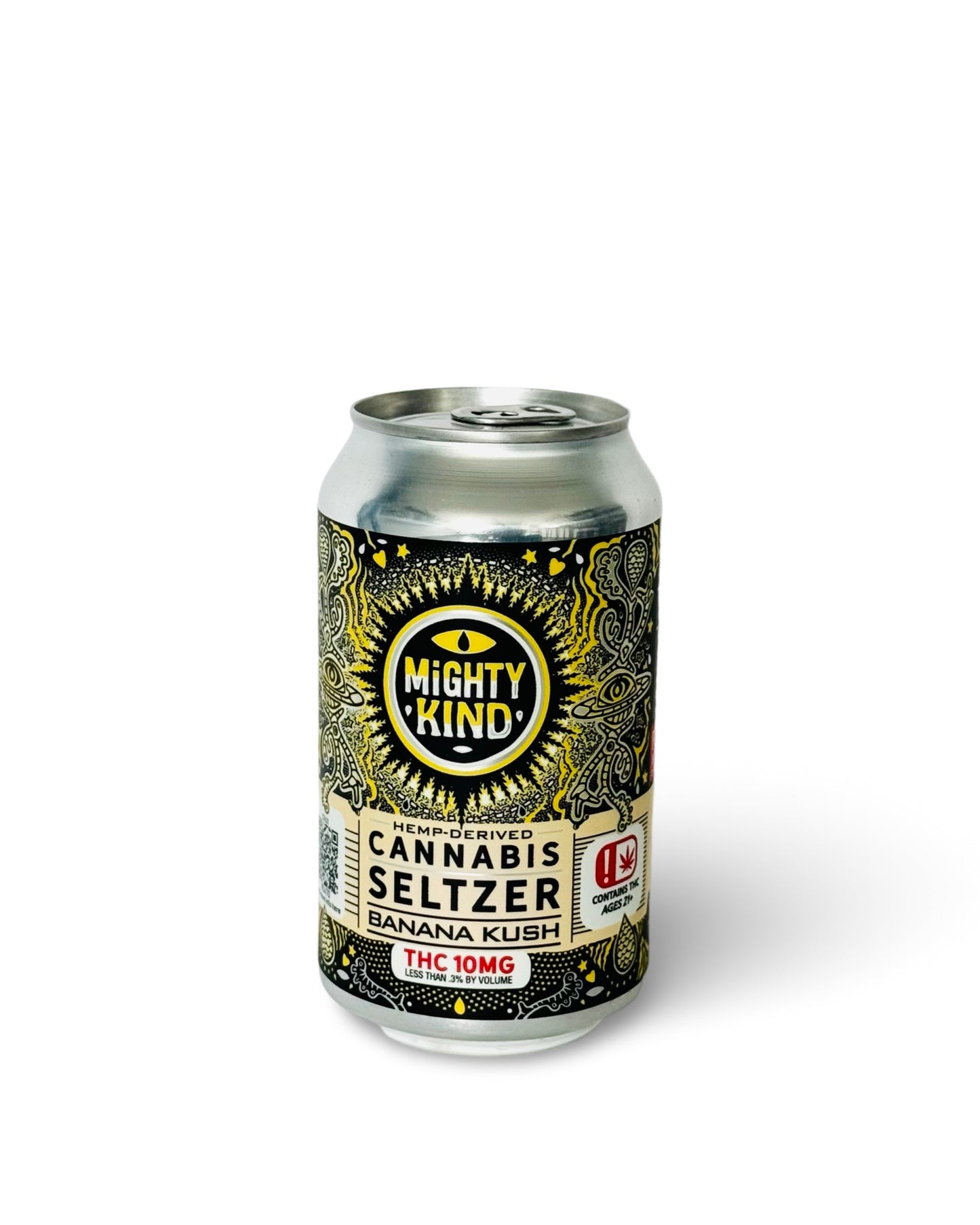 Mighty Kind 10mg D9 THC Seltzer | Banana Kush