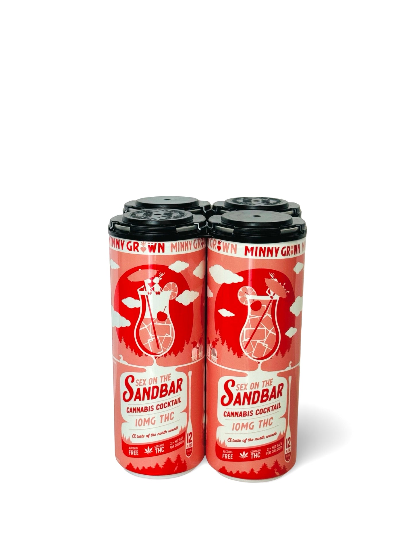 Minny Grown 10mg D9 THC 鸡尾酒 | 沙洲上的性爱