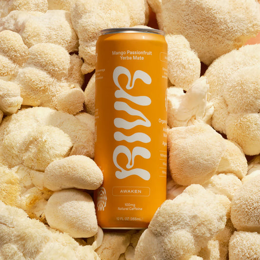 RIVR Awaken Mango Passionfruit Yerba Mate Drink