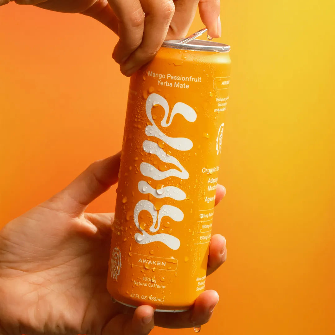 RIVR Awaken Mango Passionfruit Yerba Mate Drink