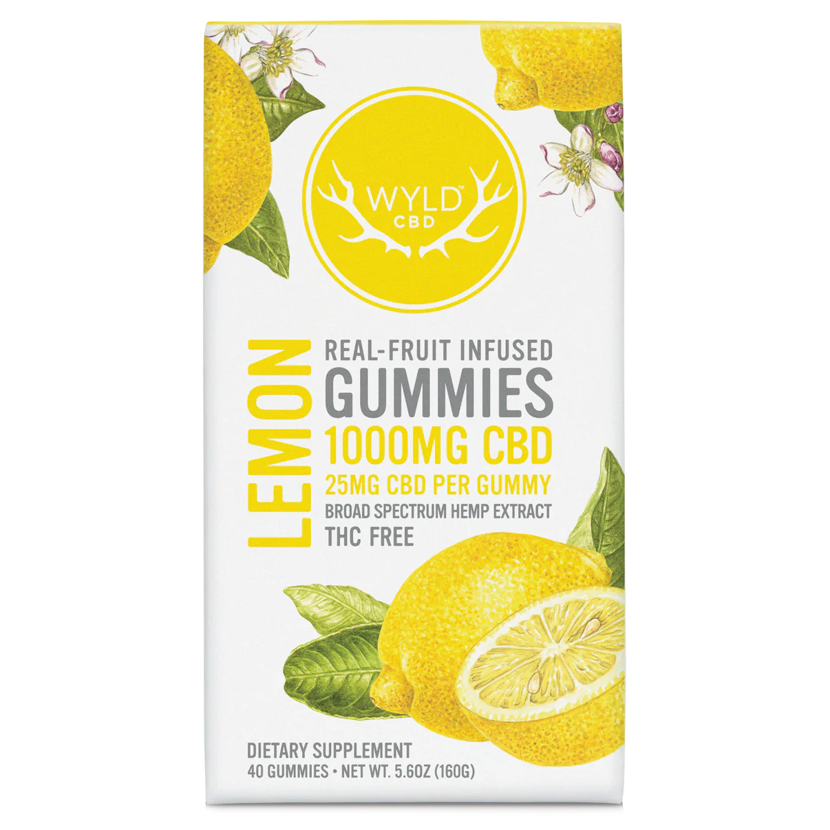WYLD Lemon CBD Gummies