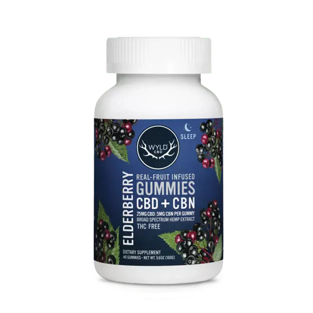 WYLD Elderberry CBD CBN Gummies