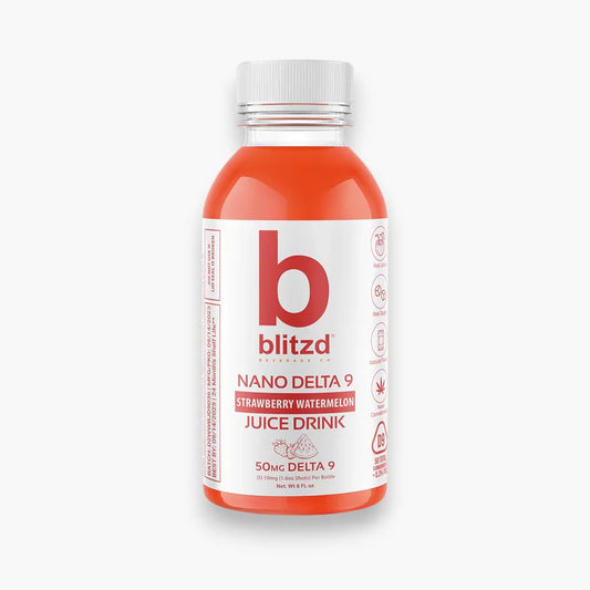 Blitzd 50mg Nano Delta 9 THC 果汁 | 草莓西瓜