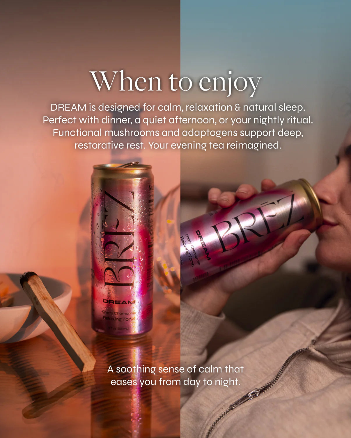 BRĒZ Dream Adaptogens Infused Drink (12oz)