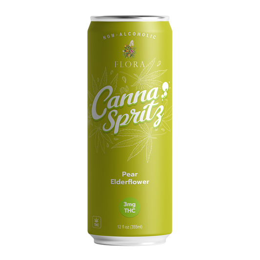 Flora D9 CannaSpritz | Pear Elderflower image 0