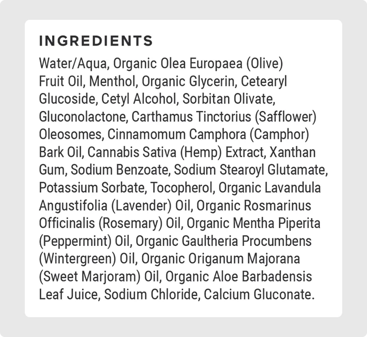 Joy Organics CBD Sports Cream (1000mg)