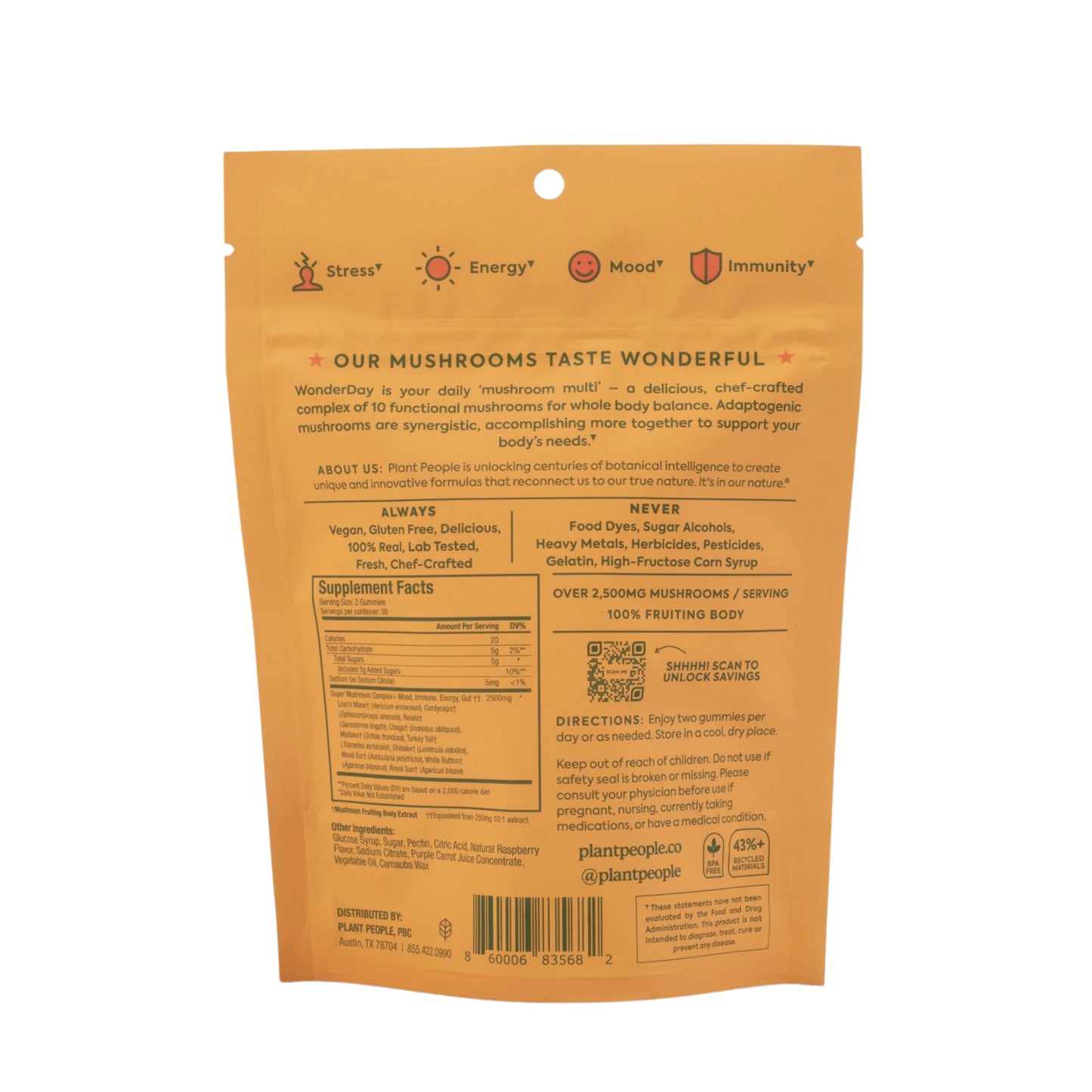 Plant People WonderDay 蘑菇软糖