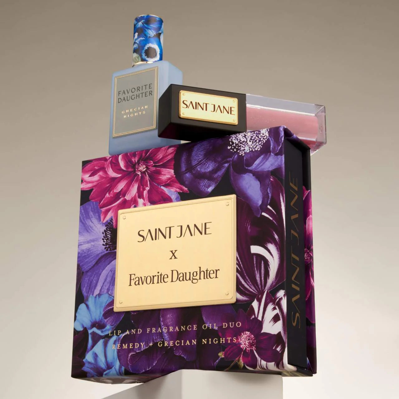 Saint Jane x Favorite Daughter Fragrance and Lip Oil Gift Set