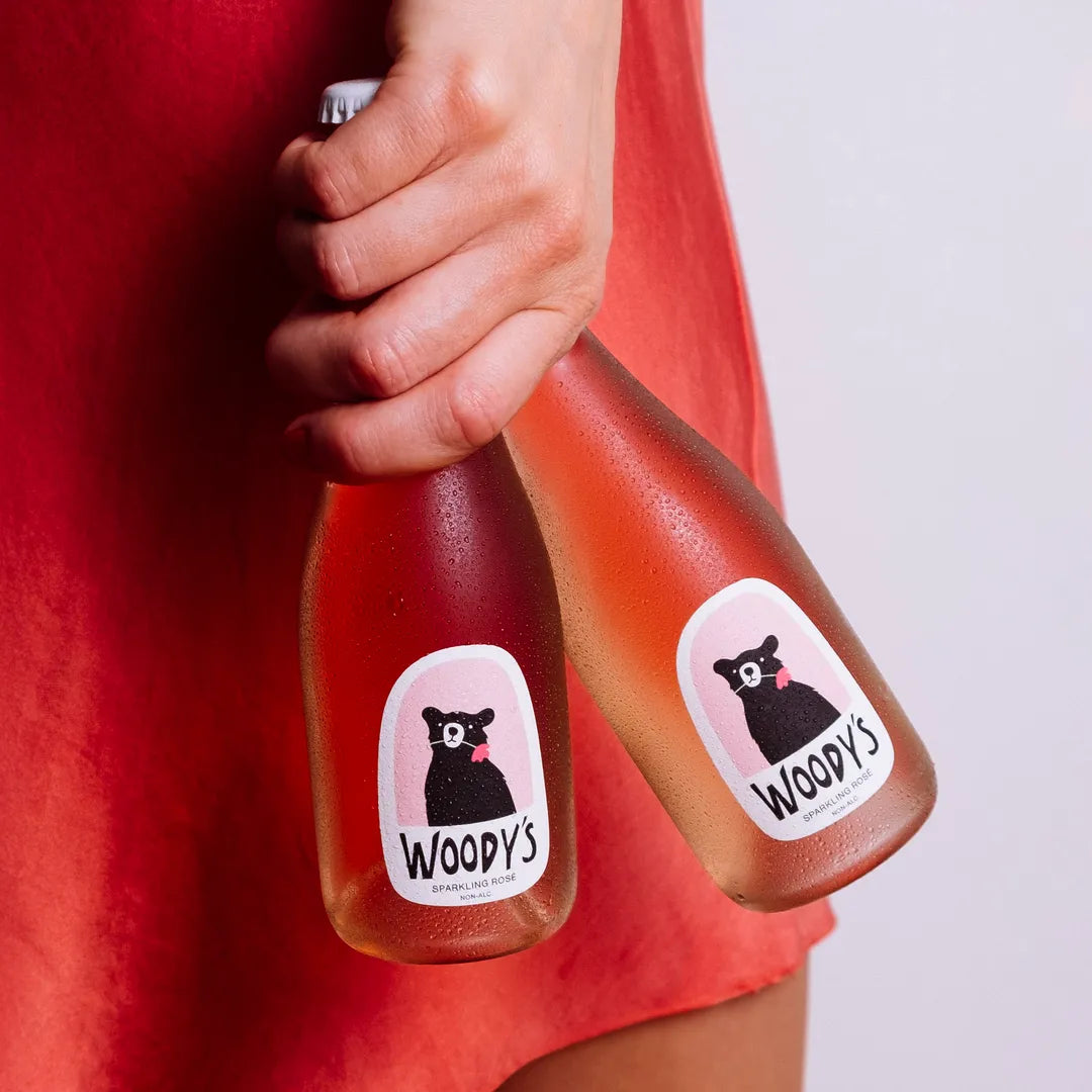 Woody's Non-Alcoholic Sparkling Rosé