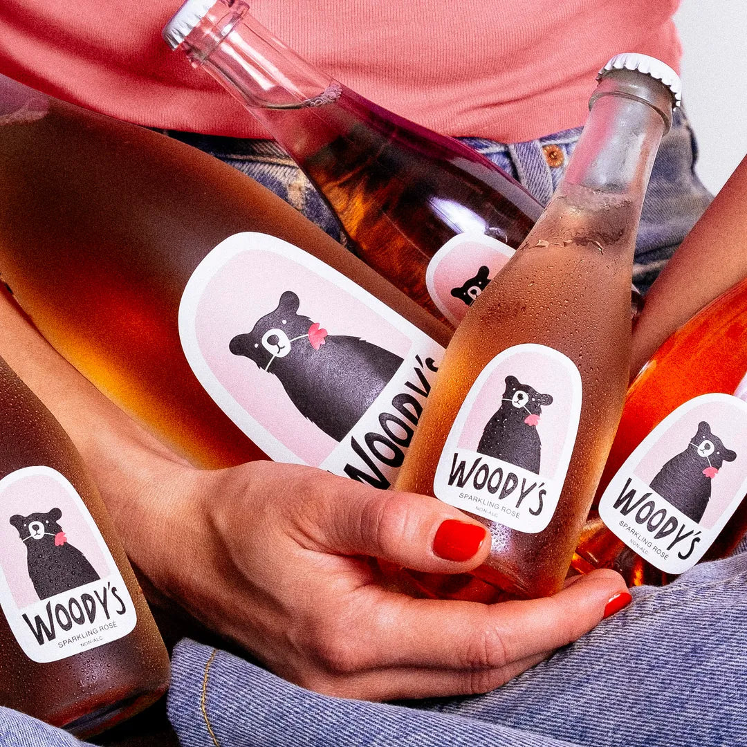 Woody's Non-Alcoholic Sparkling Rosé