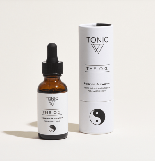 TONIC CBD Oil Tincture|The O.G (350mg) image 0