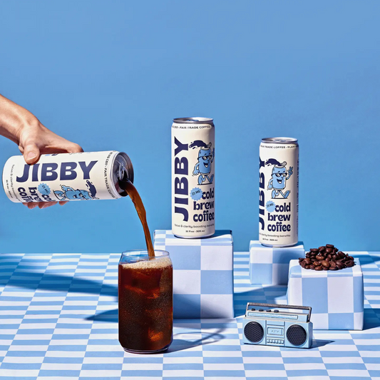 Jibby Cold Brew Coffee with CBD image 0