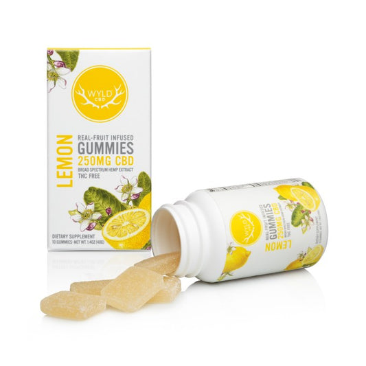 WYLD CBD Lemon Gummies (250mg) image 0