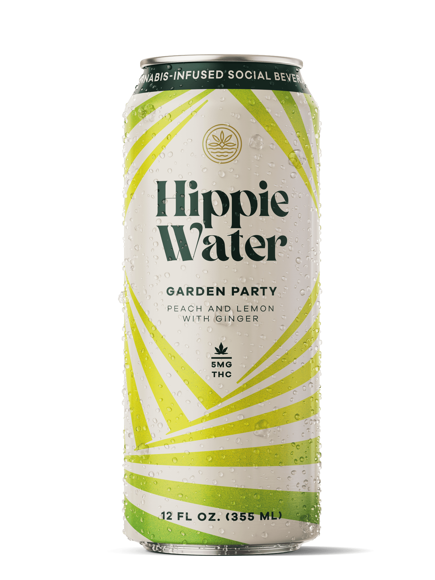 Hippie Water Delta 9 THC Seltzer | Garden Party (Single Can) image 0