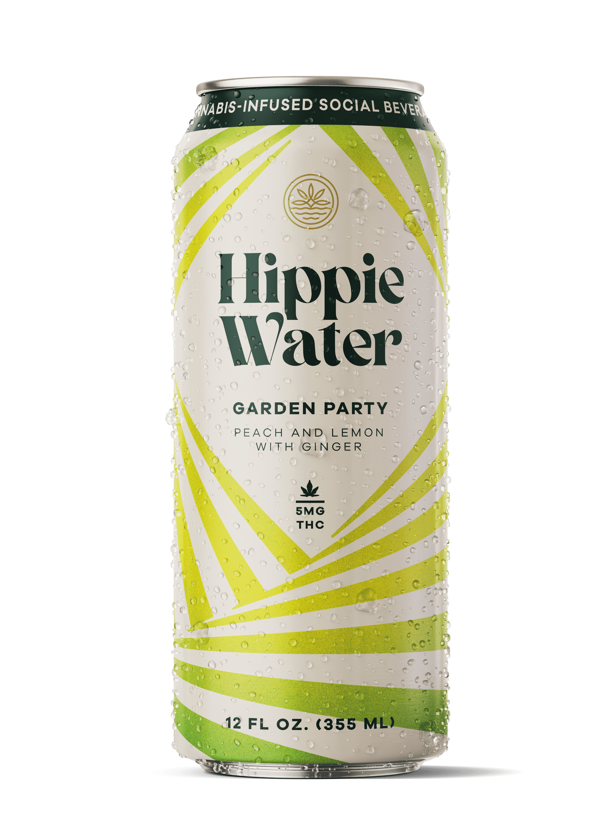 Hippie Water Delta 9 THC Seltzer | Garden Party (Single Can) image 0