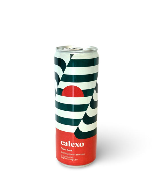 Calexo D9 THC + CBD Seltzer | Citrus Rose image 0