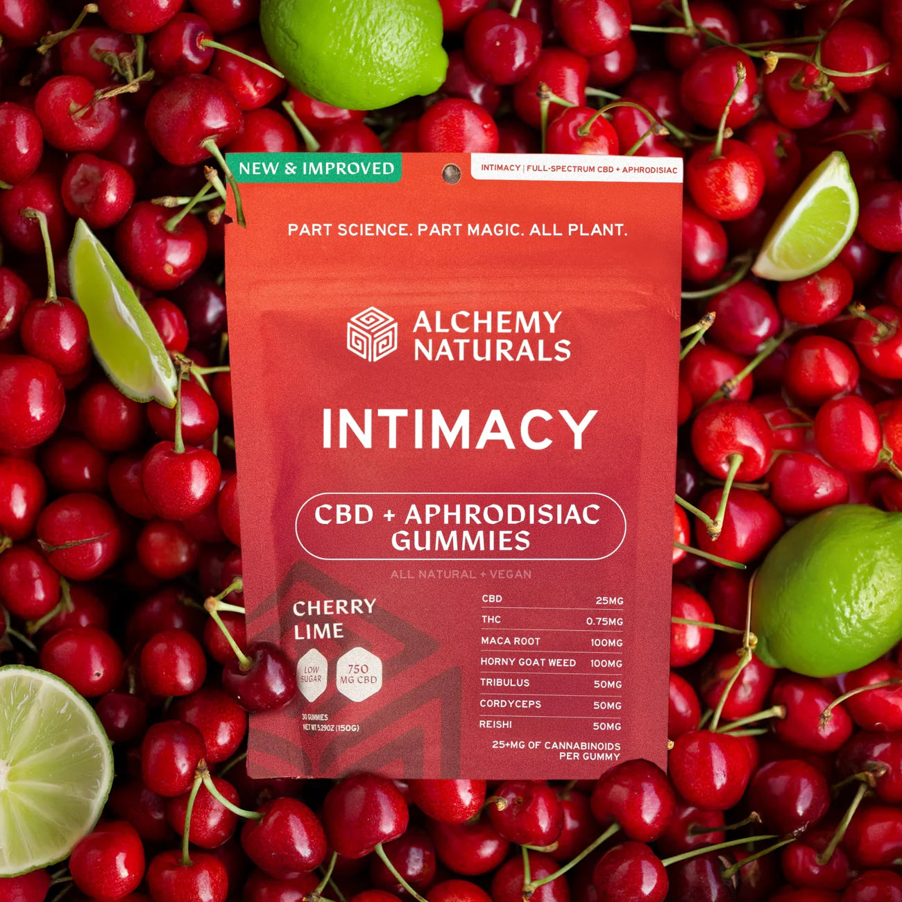 Alchemy Naturals CBD Gummies | Intimacy (1500mg)