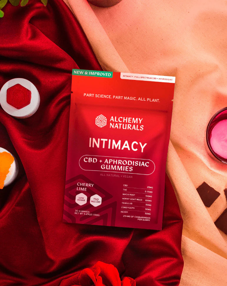 Alchemy Naturals CBD Gummies | Intimacy (1500mg)