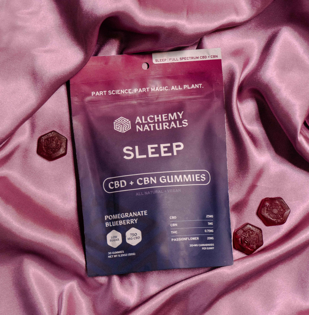 Alchemy Naturals CBD Gummies | Sleep (1500mg)