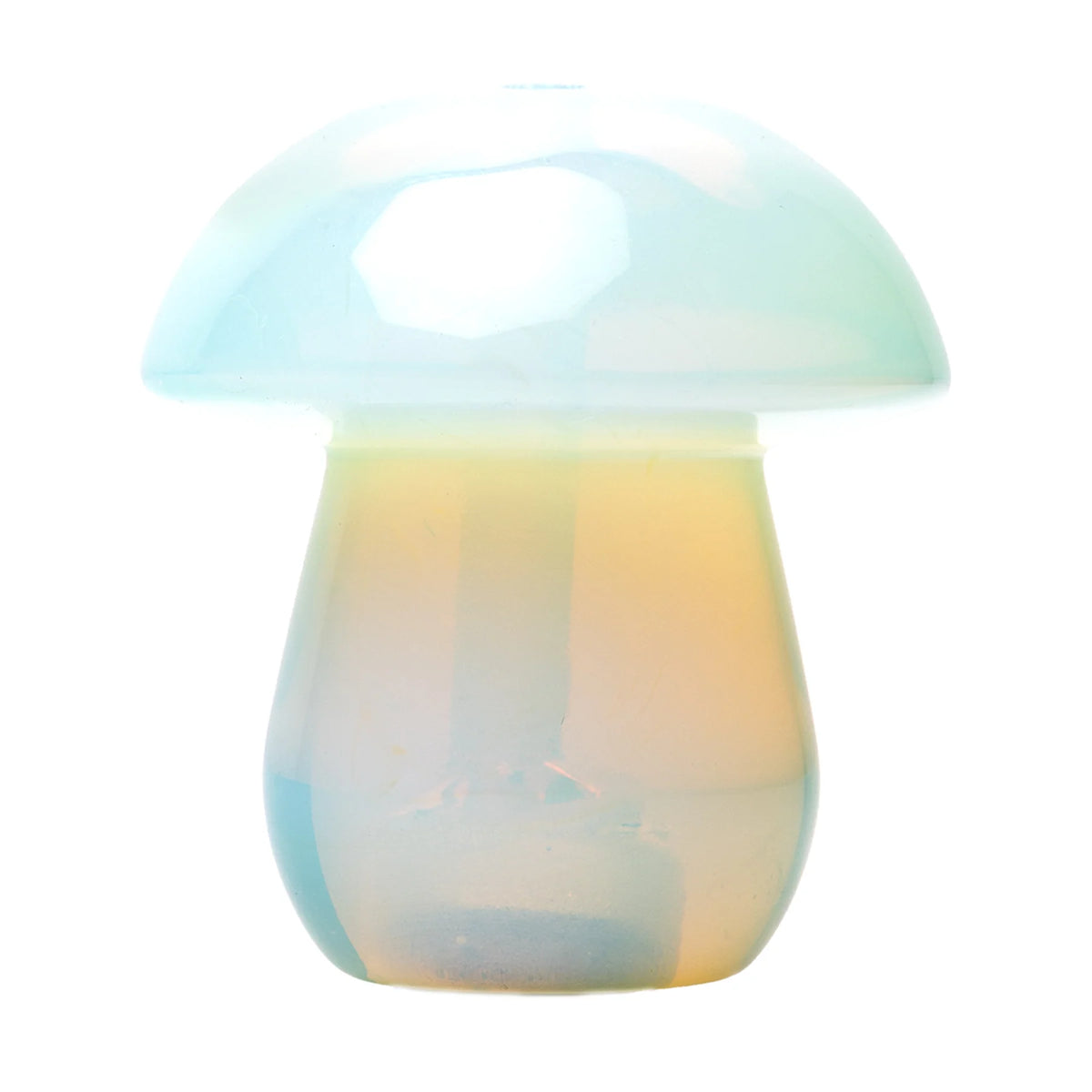 Astral Project Gemstone Shroom Pipe | Opalite