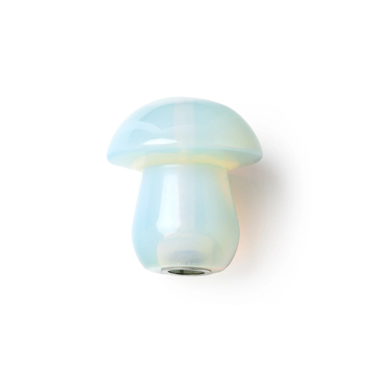 Astral Project Gemstone Shroom Pipe | Opalite