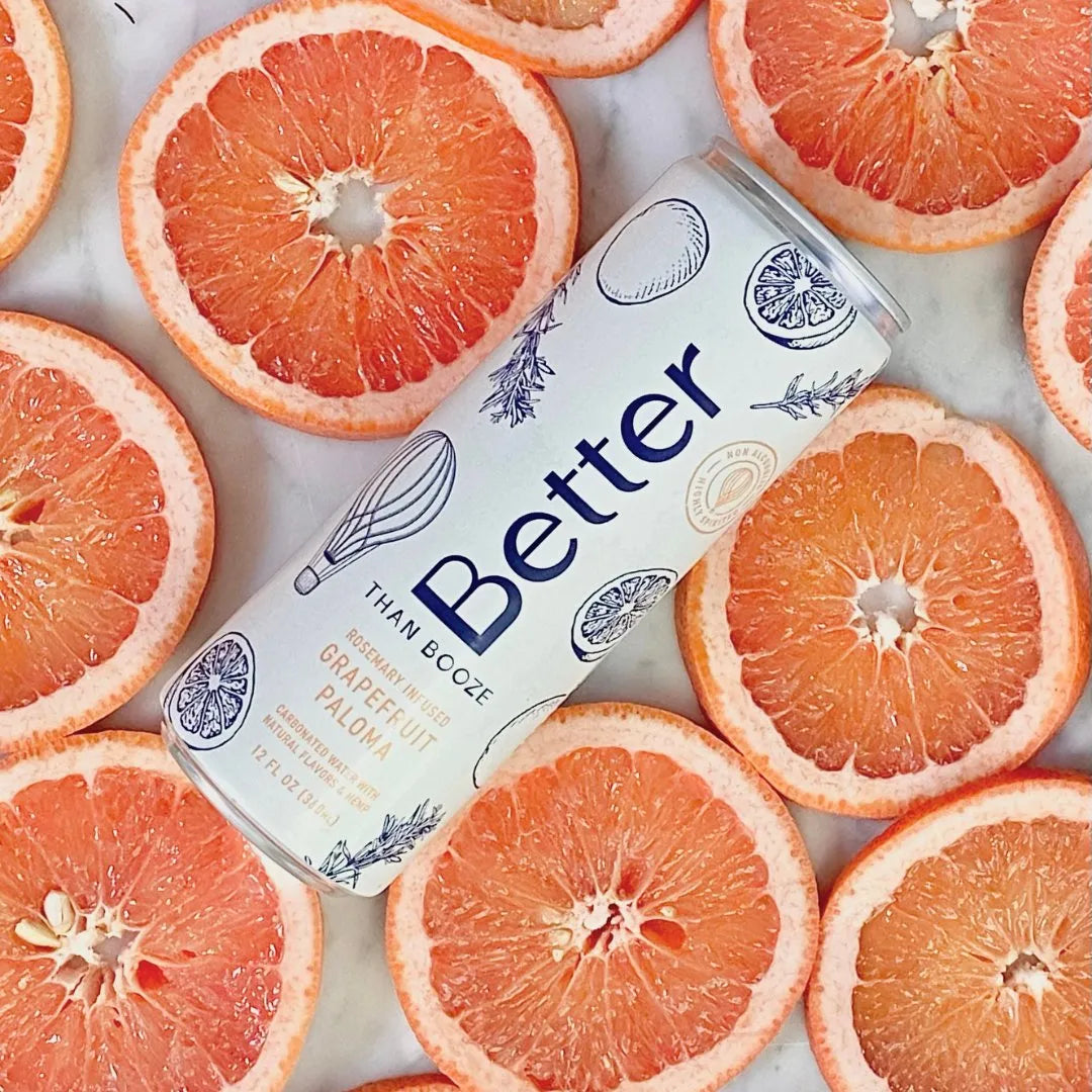 Better Than Booze 2MG THC + 6MG CBD Rosemary Grapefruit Paloma