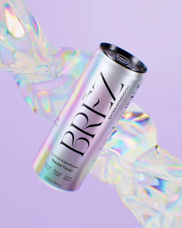 BRĒZ 10mg THC Cannabis & Mushroom Drink