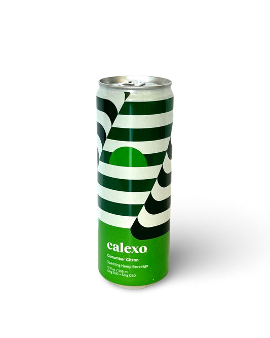 Calexo 5mg D9 THC + CBD Seltzer | Cucumber Citron