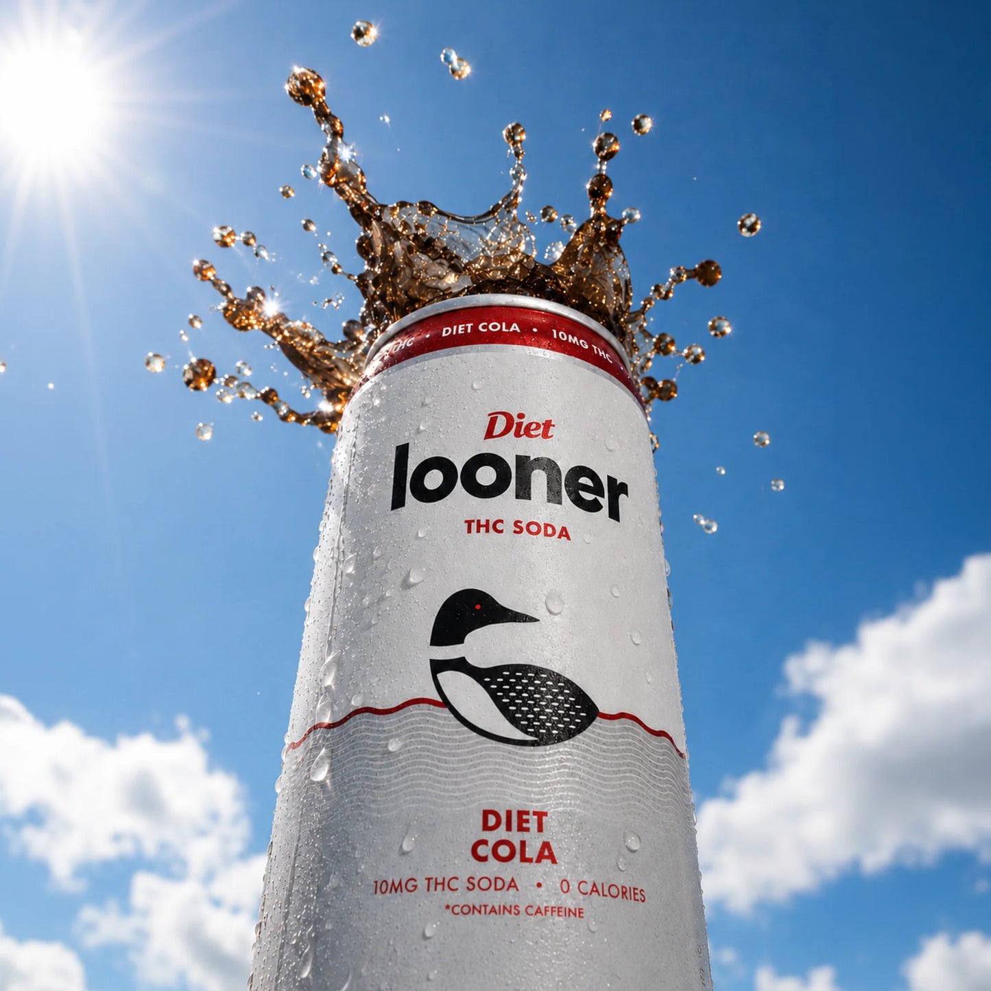 Looner D9 10 毫克 THC 苏打水 |可乐