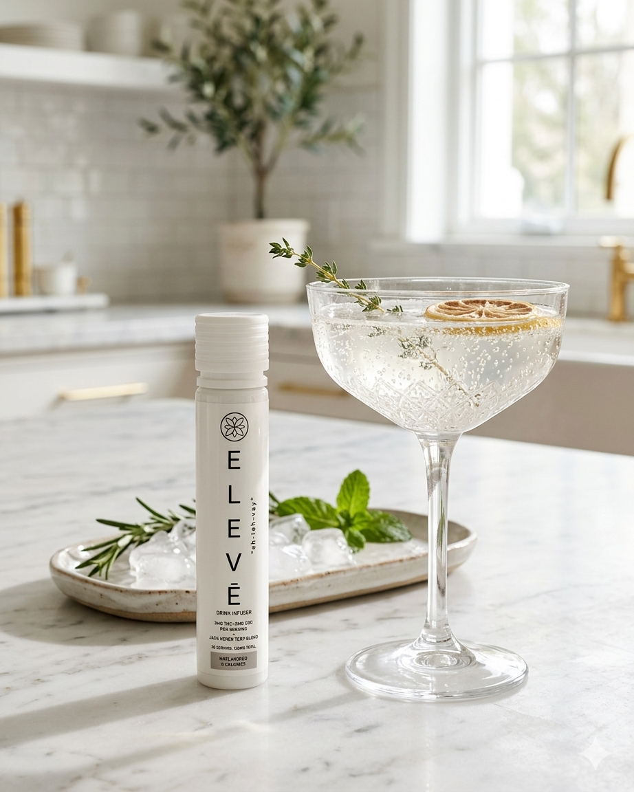 ELEVĒ THC CBG Sativa Drink Infuser | Unflavored (200mg)