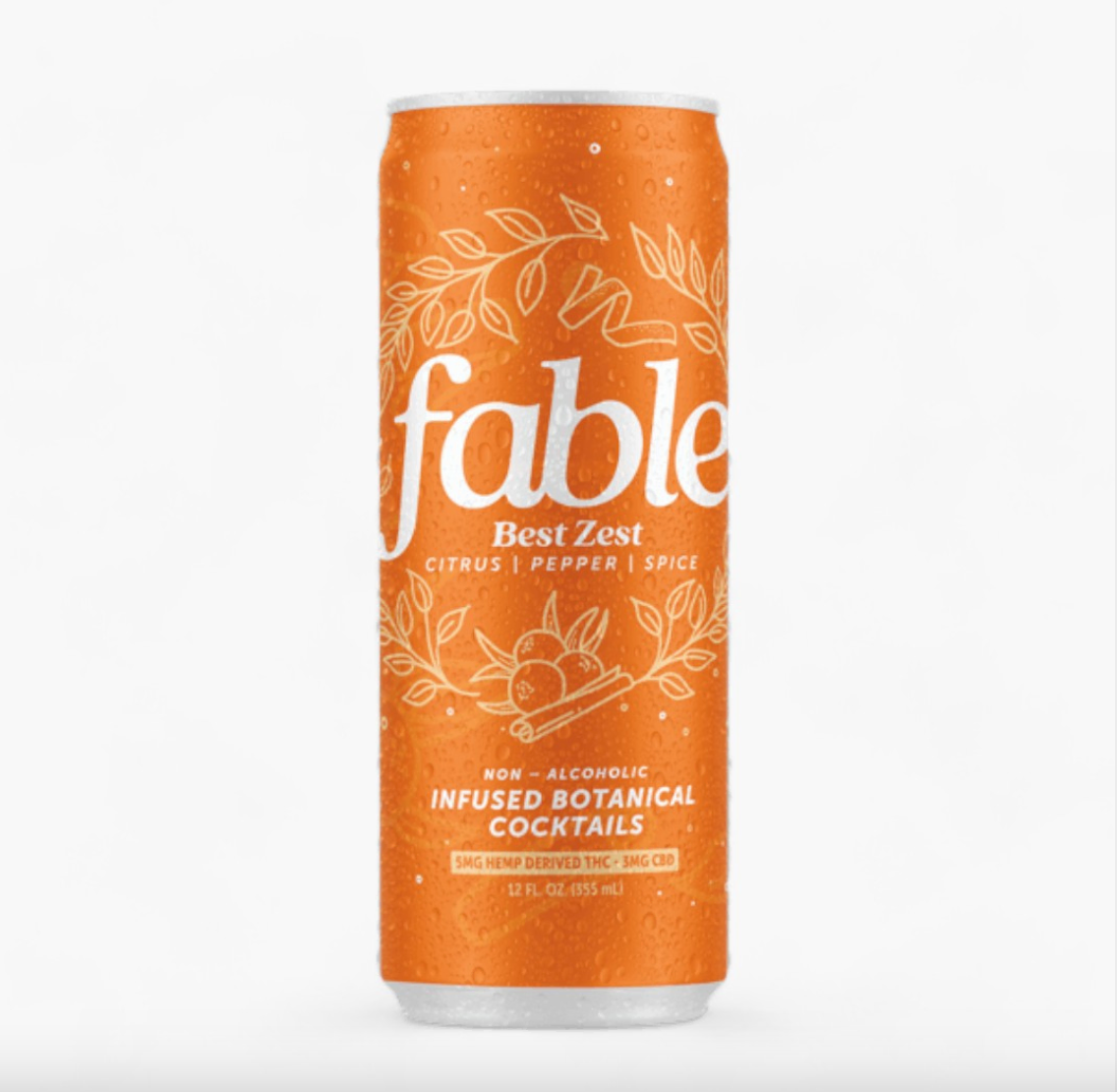 Fable 5mg Delta 9 THC Cocktail | Best Zest