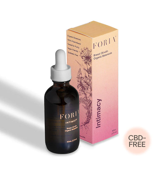 Foria Intimacy Breast Oil with Organic Botanicals