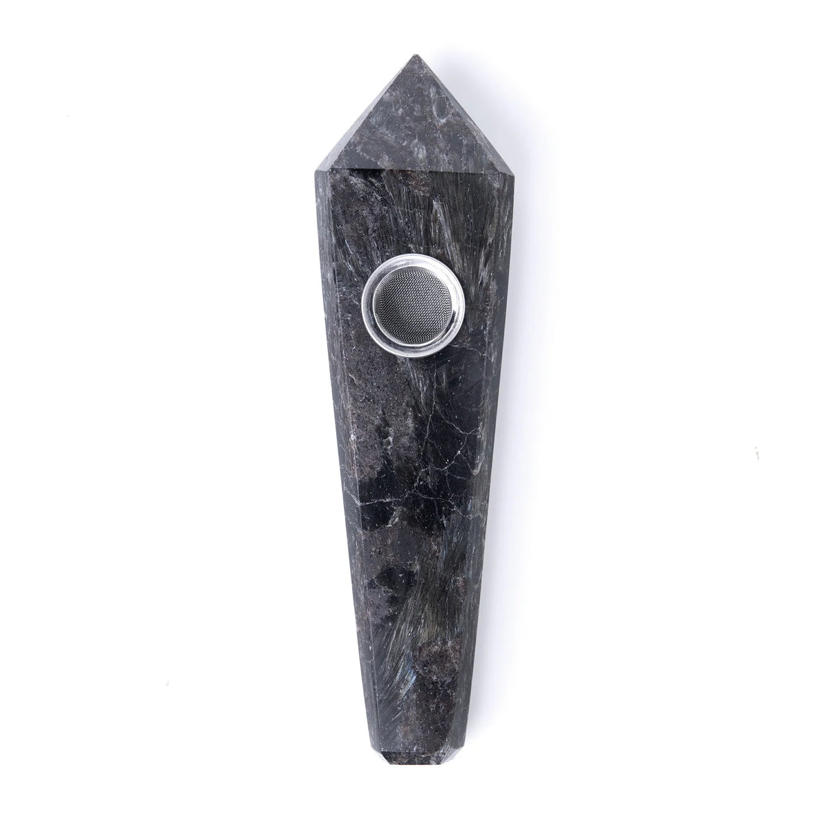Astral Project Gemstone Jewel Pipe | Astrophyllite