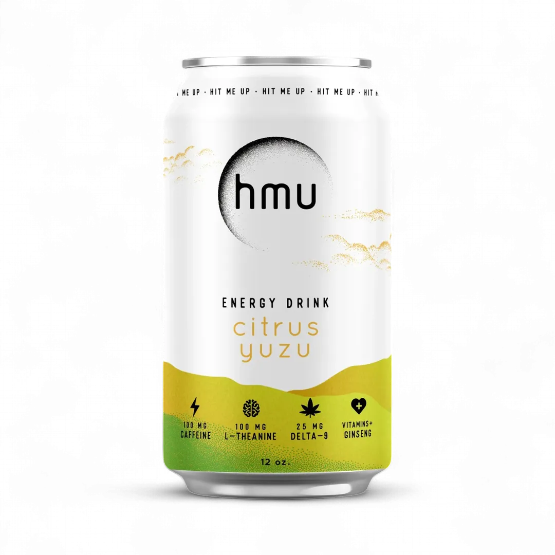 HMU 25MG THC ENERGY DRINK | CITRUS YUZU