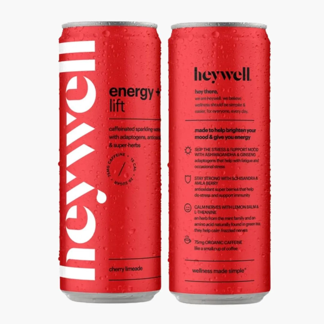 Heywell Energy + Lift Sparkling Cherry Limeade