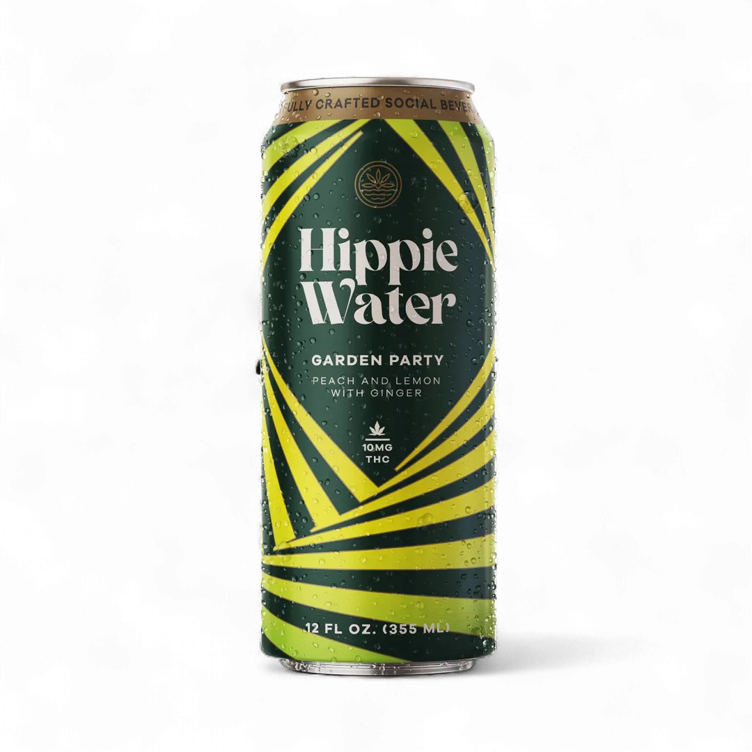 Hippie Water 10mg D9 THC Drink | Garden Party