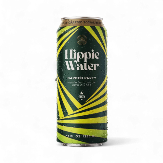Hippie Water 10mg D9 THC Drink | Garden Party